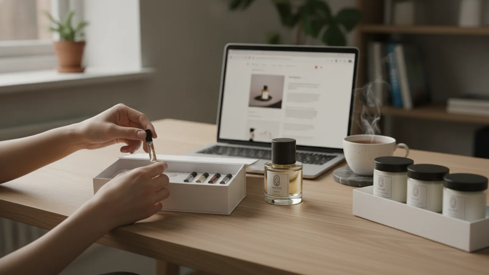 Sentier Fragrance buying advice scene