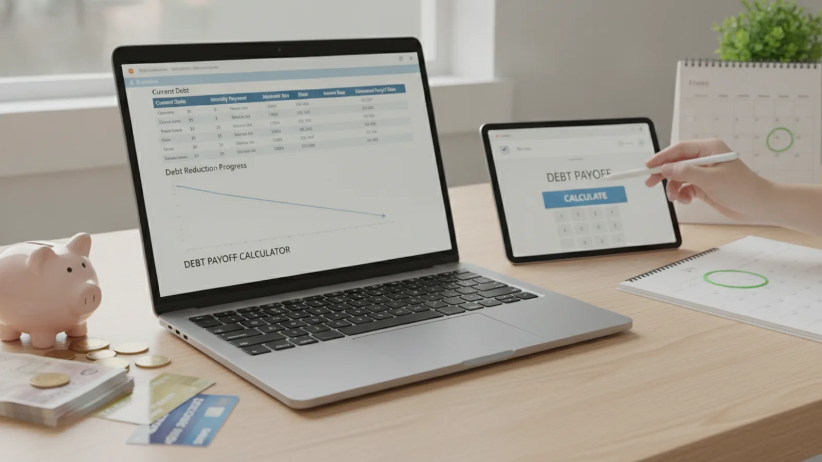 Debt Payoff Calculator | Geoffreyellis